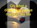 What A Difference You've Made in my life.wmv ...