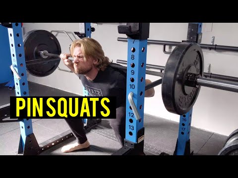 How To Perform Pin Squats | Explosive Power Out Of Your Hole