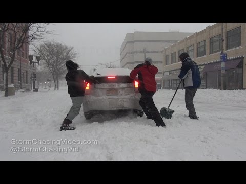 Poughkeepsie, NY Blizzard Nightmare - 3/14/2017