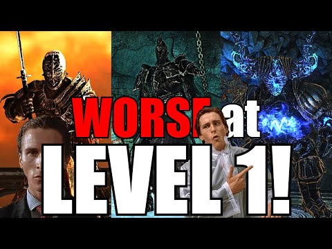Dark Souls 2 is WAY WORSE at LEVEL 1!