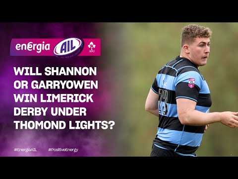 #EnergiaAIL Highlights :: Shannon v Garryowen