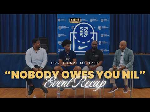 CRR x Earl Monroe NIL Event | Panel & Keynote in Bronx NY | Atèpá Media