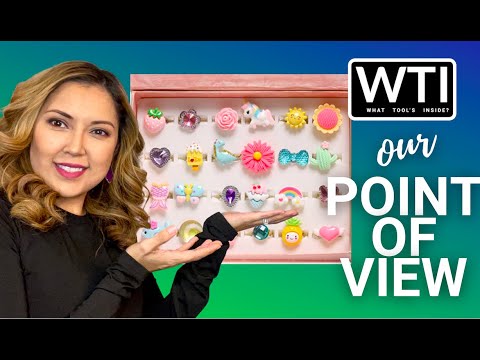 PinkSheep Little Girl Jewel Rings - WTI product video review
