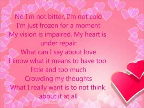 Jennifer Lopez -Frozen moments w/Lyrics