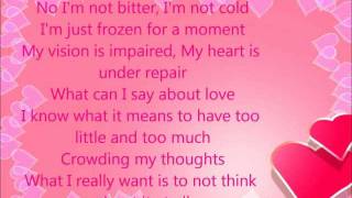 Jennifer Lopez -Frozen moments w/Lyrics