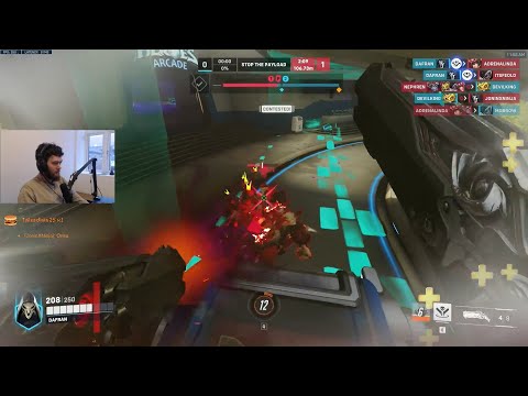 DAFRAN SHOWING HIS INSANE REAPER SKILL OVERWATCH 2 GAMEPLAY