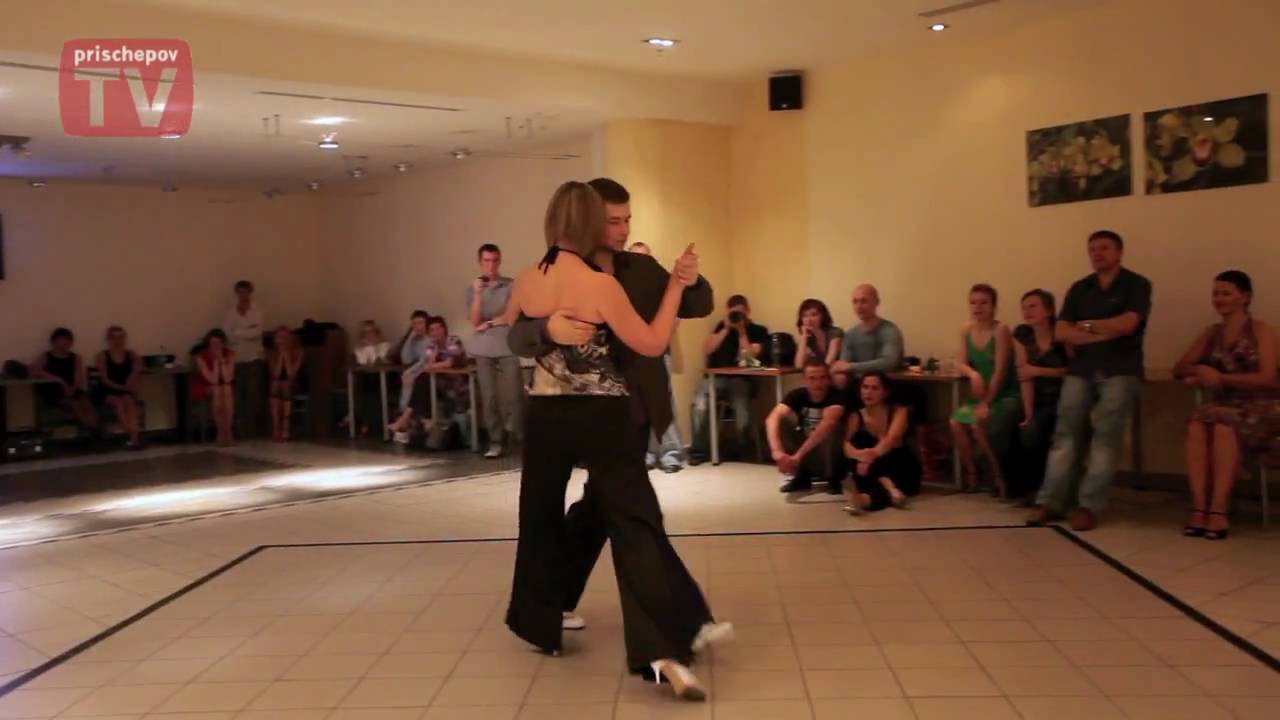 Alexander Krupnikov and Irina Shashkina, Russia, Moscow, Milonga in "Romanov Dvor 2", 18.06.2010 2