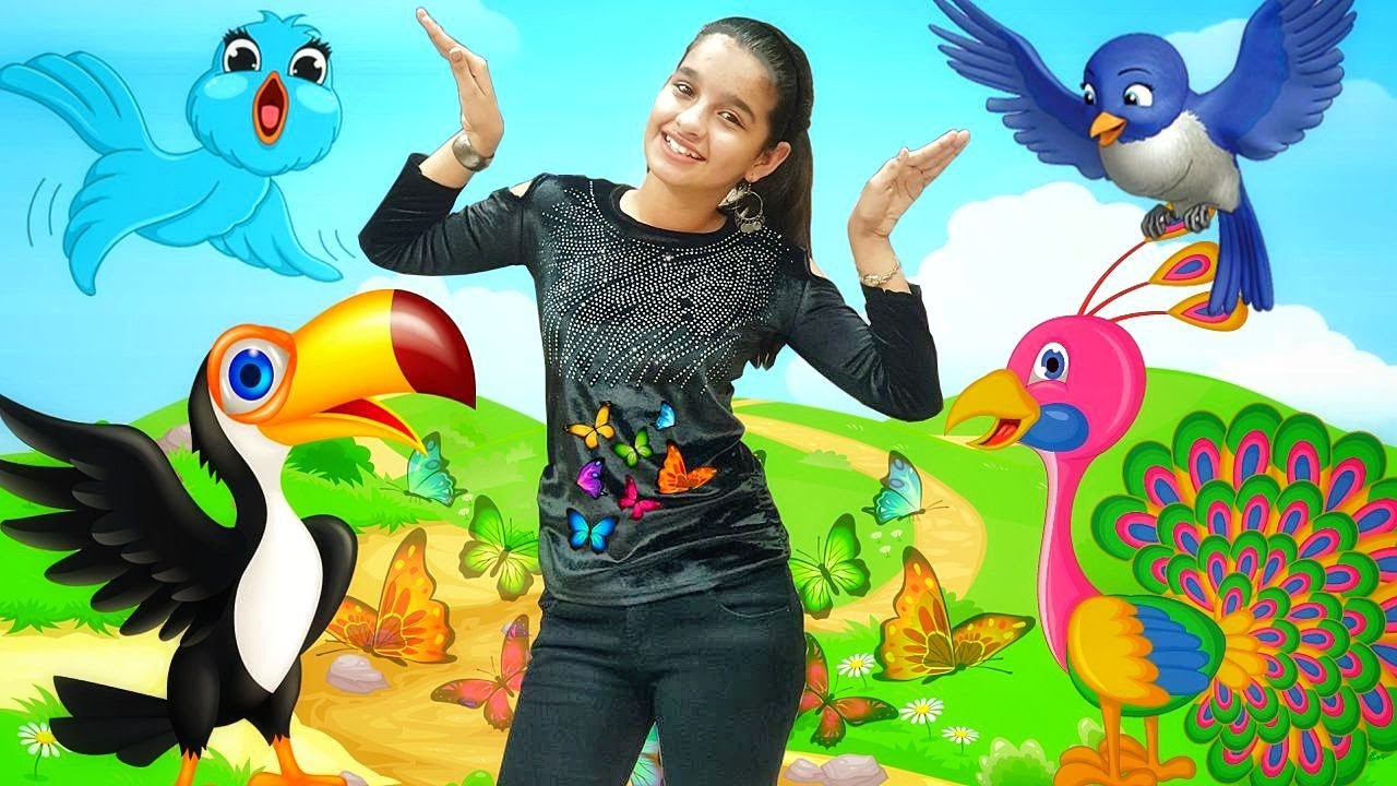 Watch video Chu Chu Karti Aayi Chidiya - Teacher Singing Kids School Rhymes Now Chu Chu Karti Aayi Chidiya - Teacher Singing Kids School Rhymes