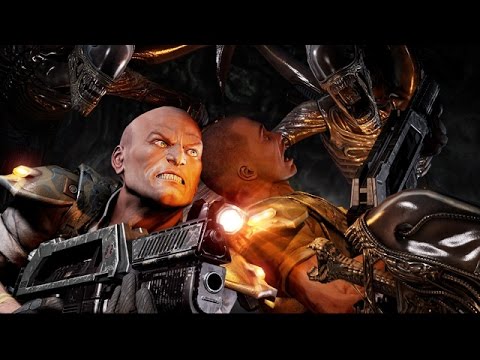 Let's Play Alien Vs Predator 3 Deutsch #01 Marine Story - Aufstehen Neuling