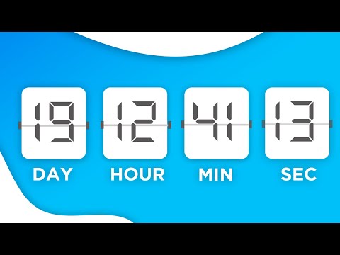 Countdown Timer Using Html Css Javascript %e2%8f%b0