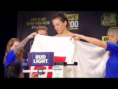 UFC 200 Weigh-Ins: Miesha Tate's Tense Moment