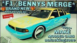 *BRAND NEW* GTA 5 ONLINE CAR TO CAR BENNYS MERGE GLITCH F1/BENNYS ON ANY CARS PS5 PS4 XBOX PC!