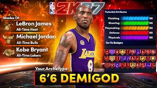 This 6'6 DEMI-G0D BUILD is CRAZY in NBA 2K27! Best All-Around 6'6 Guard Build 2k27!