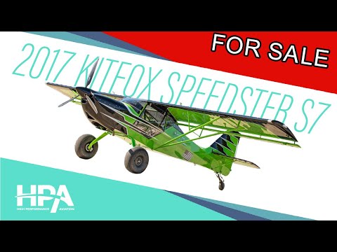 N157KS 2017 Kitfox Speedster S7- SOLD