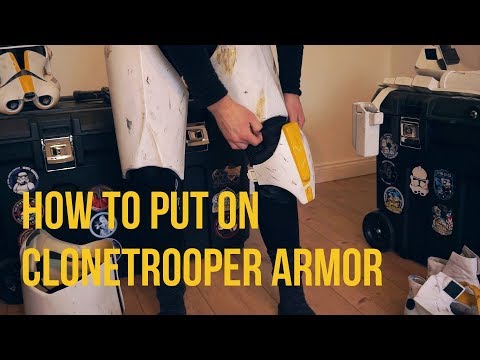 How To Put On Realistic Clonetrooper Armor