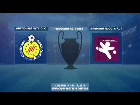 Jornada 11 (19/20) - Atlétic Sant Just. F.C., C - Martorell Associació Esportiva, A