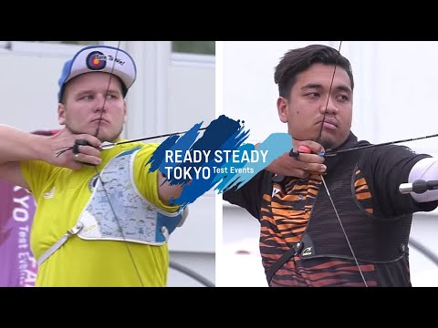Oleksii Hunbin v Muhamad Zarif Syahiir Zolkepeli – recurve men 1st round | Tokyo 2020 Olympic Test
