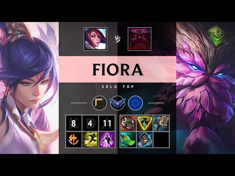 Fiora Top vs Ornn - EUW Diamond Patch 25.05