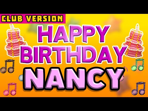 Happy Birthday NANCY | POP Version 2 | The Perfect POP Birthday Song for NANCY | CLUB VERSION