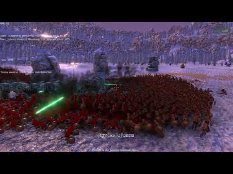 10 000 SPARTANS VS 200 MECH WALKERS!!!  Ultimate Epic Battle Simulator