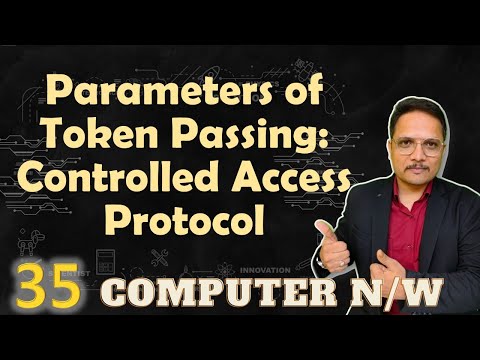 Parameters of Token Passing Protocol in Computer Network