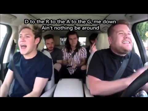 Drag Me Down Remix (LYRICS) Ft. James Corden || One Direction