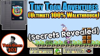 Tiny Toon Adventures NES Walkthrough | 100% Guide | Video Games 101
