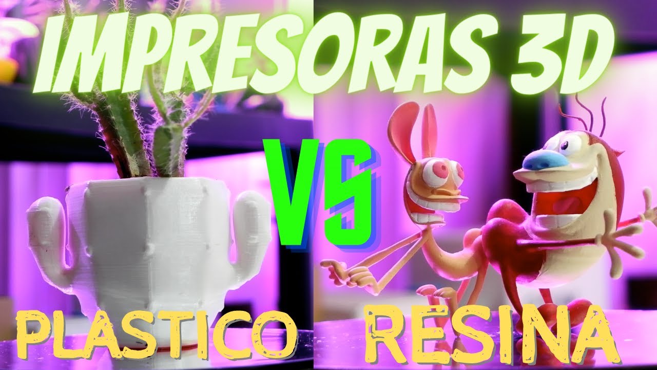 ✅ ¿Qué IMPRESORA 3D COMPRAR Cómo FUNCIONA 🤖 [VENTAJAS Y DESVENTAJAS] FILAMENTO VS RESINA {CURSO} 😱