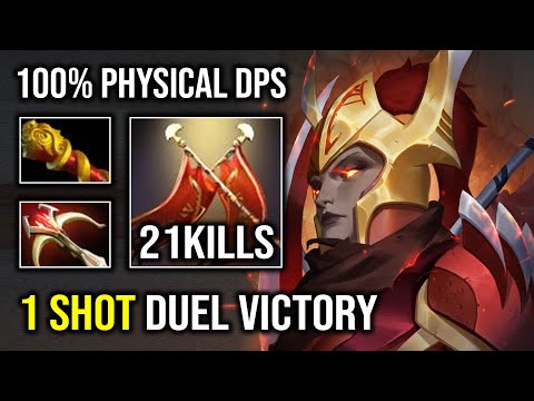 How to Play Legion Commander as the New Safelane Carry with Instant 1 Shot Duel Victory Dota 2