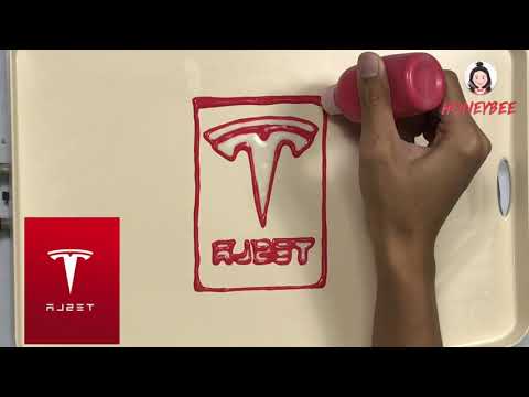 Tesla Pancake Art bp22 - Tesla | Honeybee
