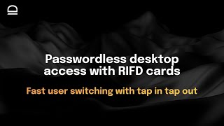 Passwordless access to computers and applications with RFID cards