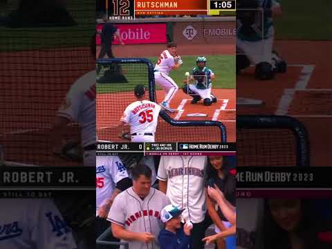 Switch hitting Father son duo Adley Rutschman 2023 HR Derby 🔥🔥🔥