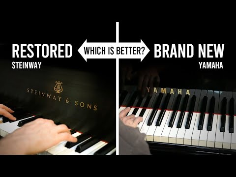 Restored Steinway vs. New Yamaha: Which One is Worth it?