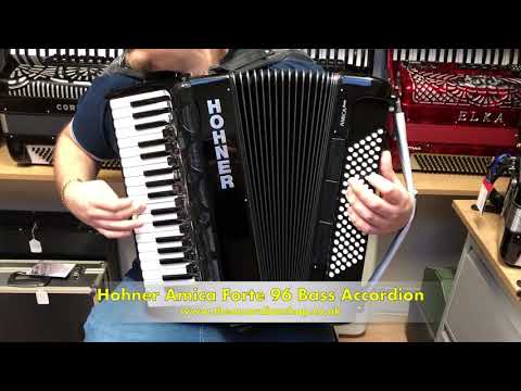 Hohner Amica Forte 96 Bass Accordion