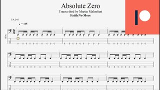 Faith No More - Absolute Zero (bass tab)