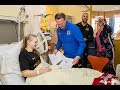 AZ bezoekt kinderafdeling NWZ