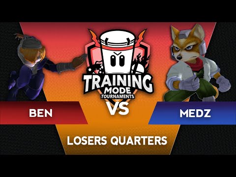 Training Mode Tournaments #12 Ben (Sheik) vs. Medz (Fox) - SSBM Losers Quarters - Melee