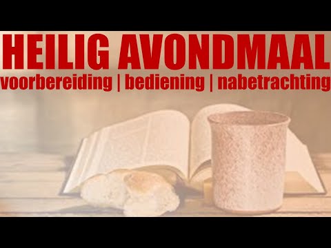 Ds. A. Simons | Zacharia 3: 1-5 | Avondmaalspreek |