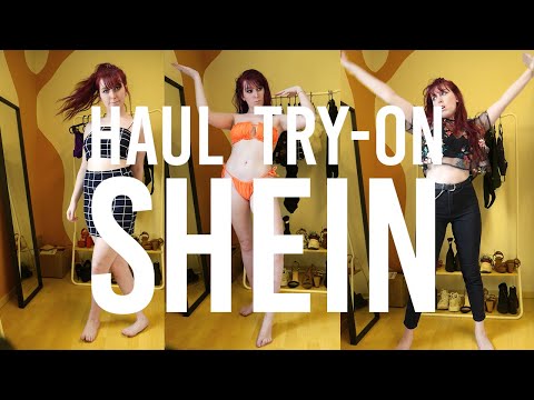 JE TESTE SHEIN - HAUL/TRY-ON (maillot de bain, robe, t-shirt...)