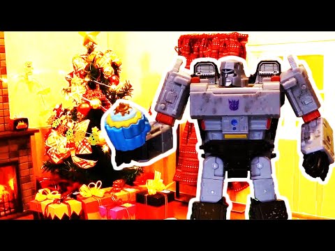 Happy Christmas from Transformers!!! | Stop Motion Animation | Transformers Official