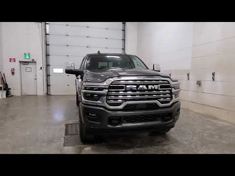 2026 Ram 2500 Limited Longhorn 4x4 Crew Cab 6'4" Box in Gray for sale at Indian Head Chrysler Dodge Jeep Ram Ltd. in Indian Head, SK