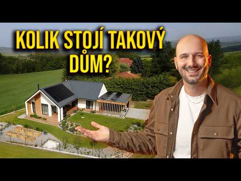 Kolik dnes stojí postavit takový dům? Prohlídka moderního rodinného domu, který si zamilujete!