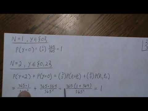 Birthday Problem / Paradox