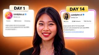 I BLEW UP an Instagram in 14 Days with AI