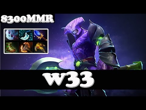 Dota 2 - w33 8300MMR Plays Faceless Void - Ranked Match Gameplay