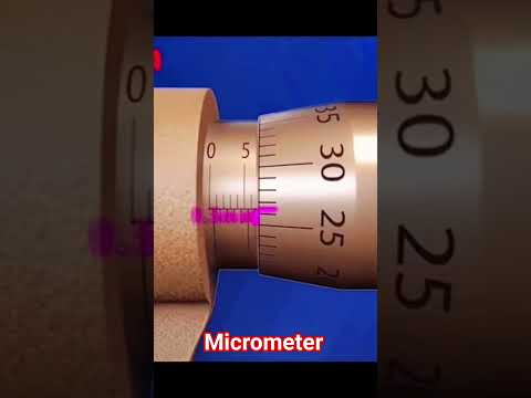 How to read a micrometer ?? #micrometer #tools #shorts