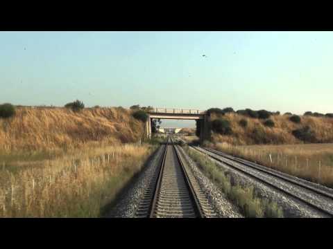 Cab-ride on AEG Dmu from Gallikos to Doirane.