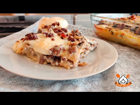 SE AMI I FUNGHI IMPAZZIRAI PER QUESTA LASAGNA SUPER FILANTE