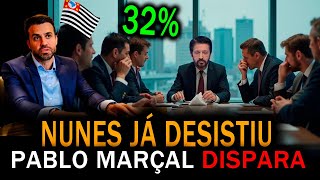 CAIU COMO UMA BOMBA!  INSTITUTOS COMEÇAM A CORRIGIR NÚMEROS E PABLO MARÇAL DISPARA NA LIDERANÇA.