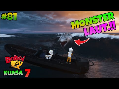 GTA 5 MOD BOBOIBOY CAHAYA DAN SOLAR MELIHAT MONSTER LAUT